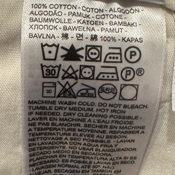 NWT Levi's Math Club High Rise Corduroy Flare Pants in Cream - Picture 15 of 15